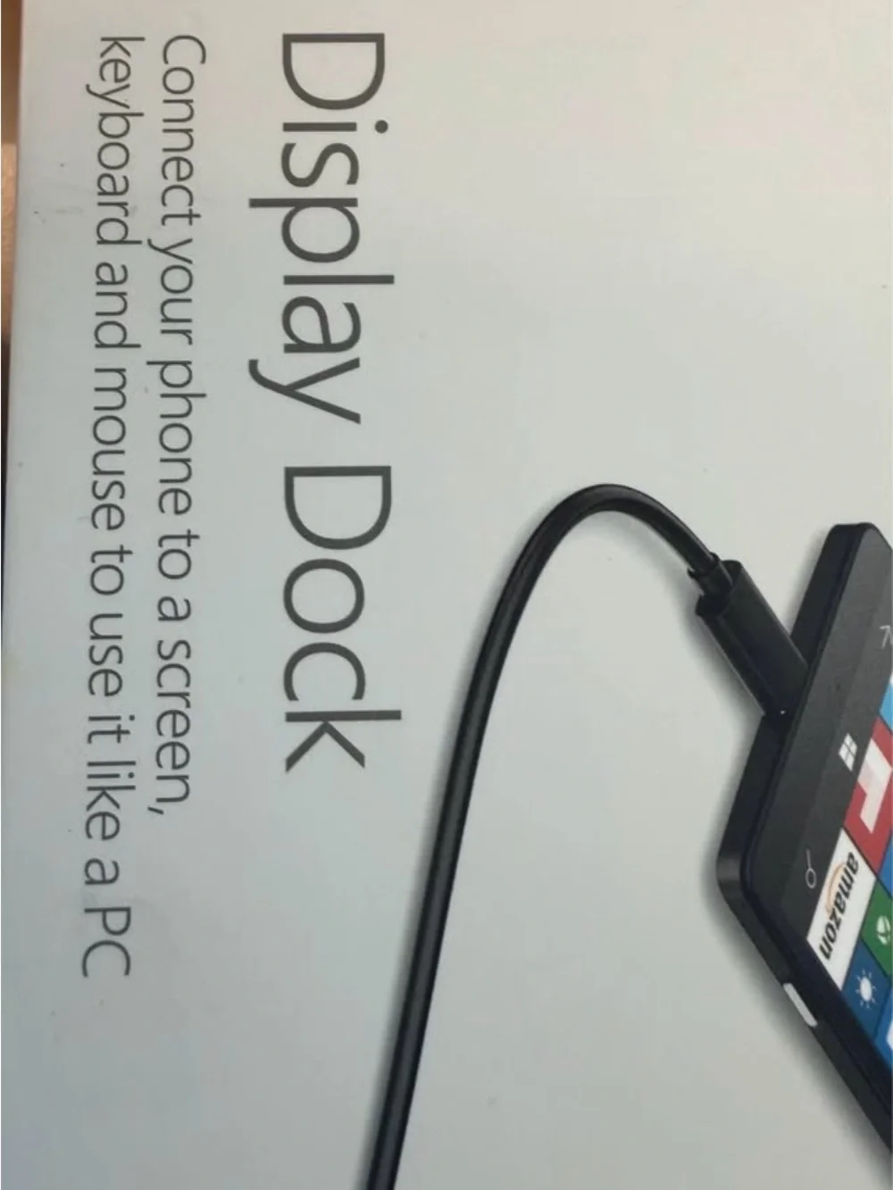 Microsoft Display Dock with Black and Charcoal Gray Components